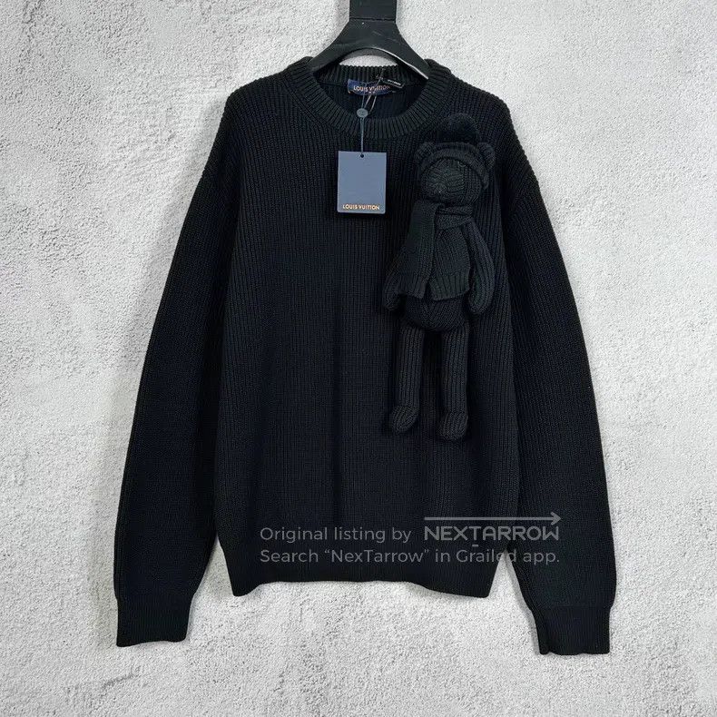 Louis Vuitton Louis Vuitton Solid Teddy Bear Ornamental Set Long Sleeve Size US S / EU 44-46 / 1 - 1 Thumbnail