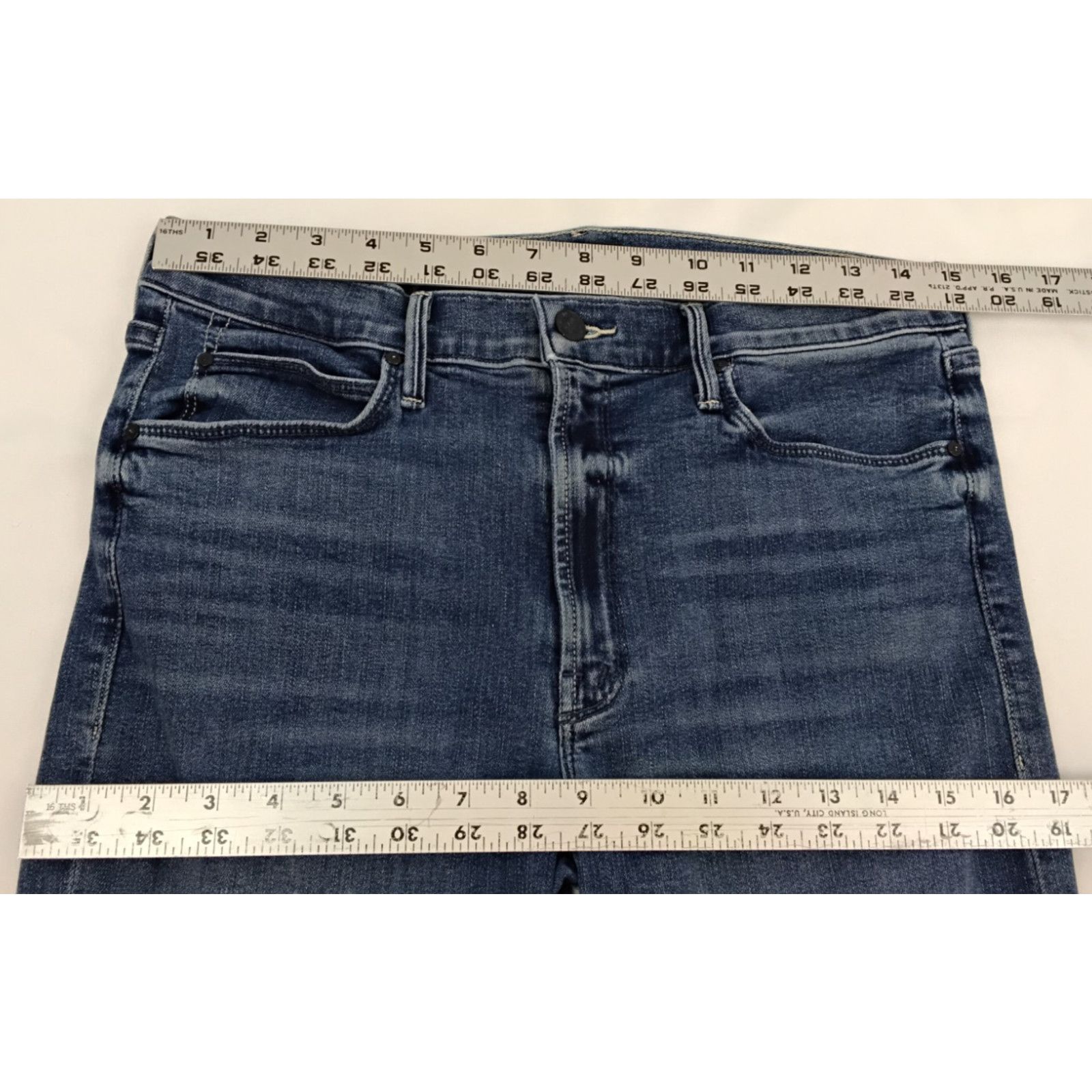 MOTHER Mother The Mid Rise Dazzler Jeans Women's 30 Medium Wash Size 30" / US 8 / IT 44 - 13 Thumbnail