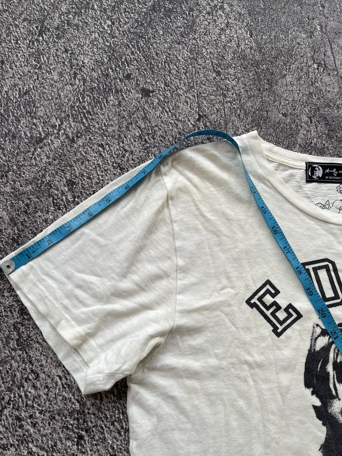 Hysteric Glamour RERE HYSTERIC GLAMOUR EDIESEDGWICK 1968 TSHIRT Size US M / EU 48-50 / 2 - 12 Thumbnail