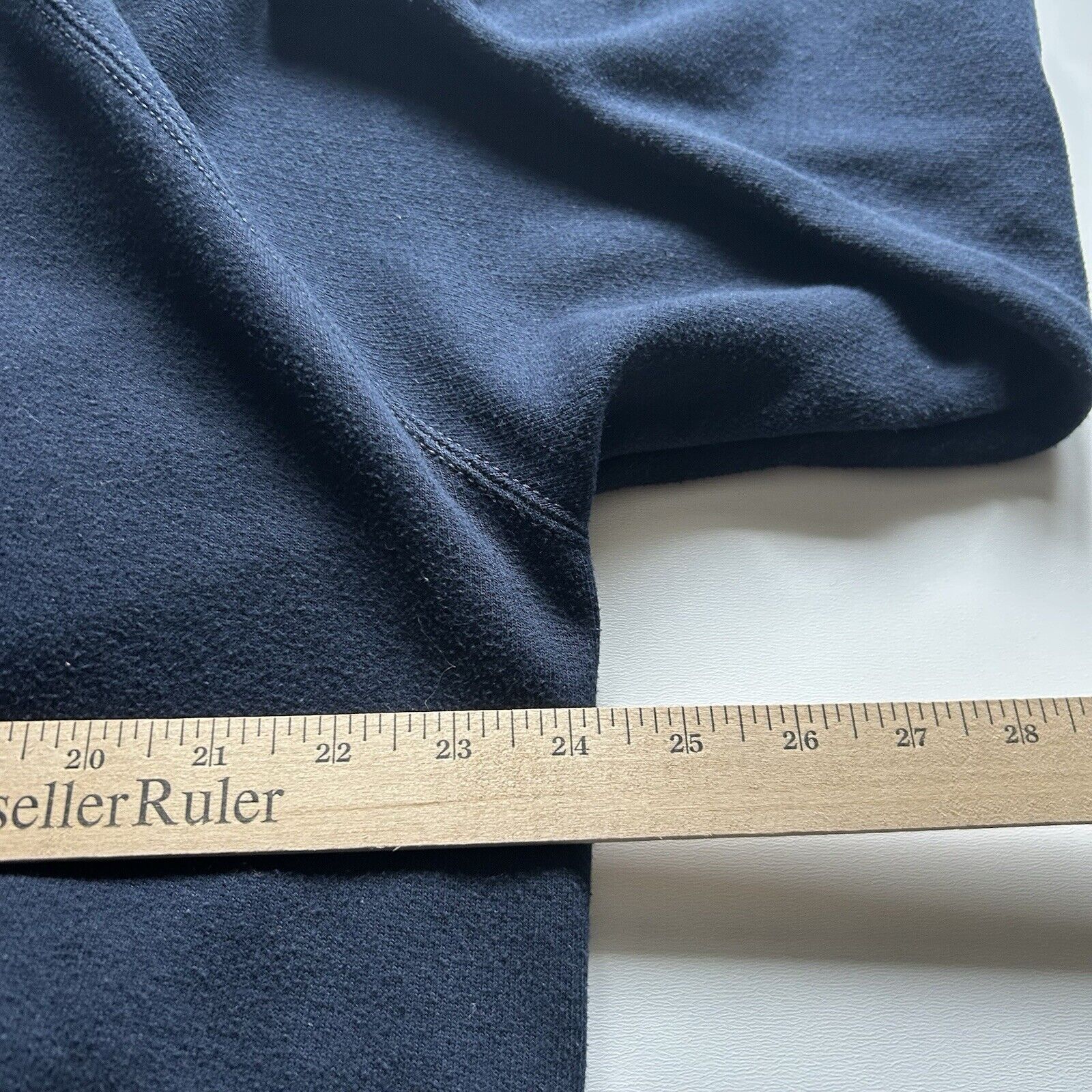 Russell Athletic Vintage 2000s Russell Athletic Blank Crewneck XL Navy Blue Size US XL / EU 56 / 4 - 5 Thumbnail