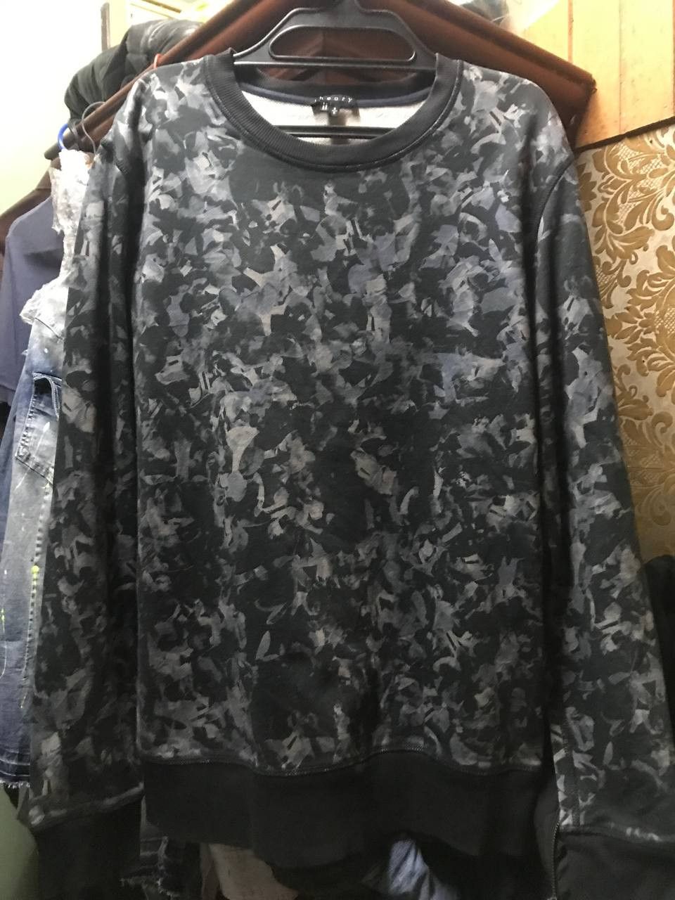 Japanese Brand × Theory Theory OVP Printed Sweater Size US S / EU 44-46 / 1 - 1 Thumbnail