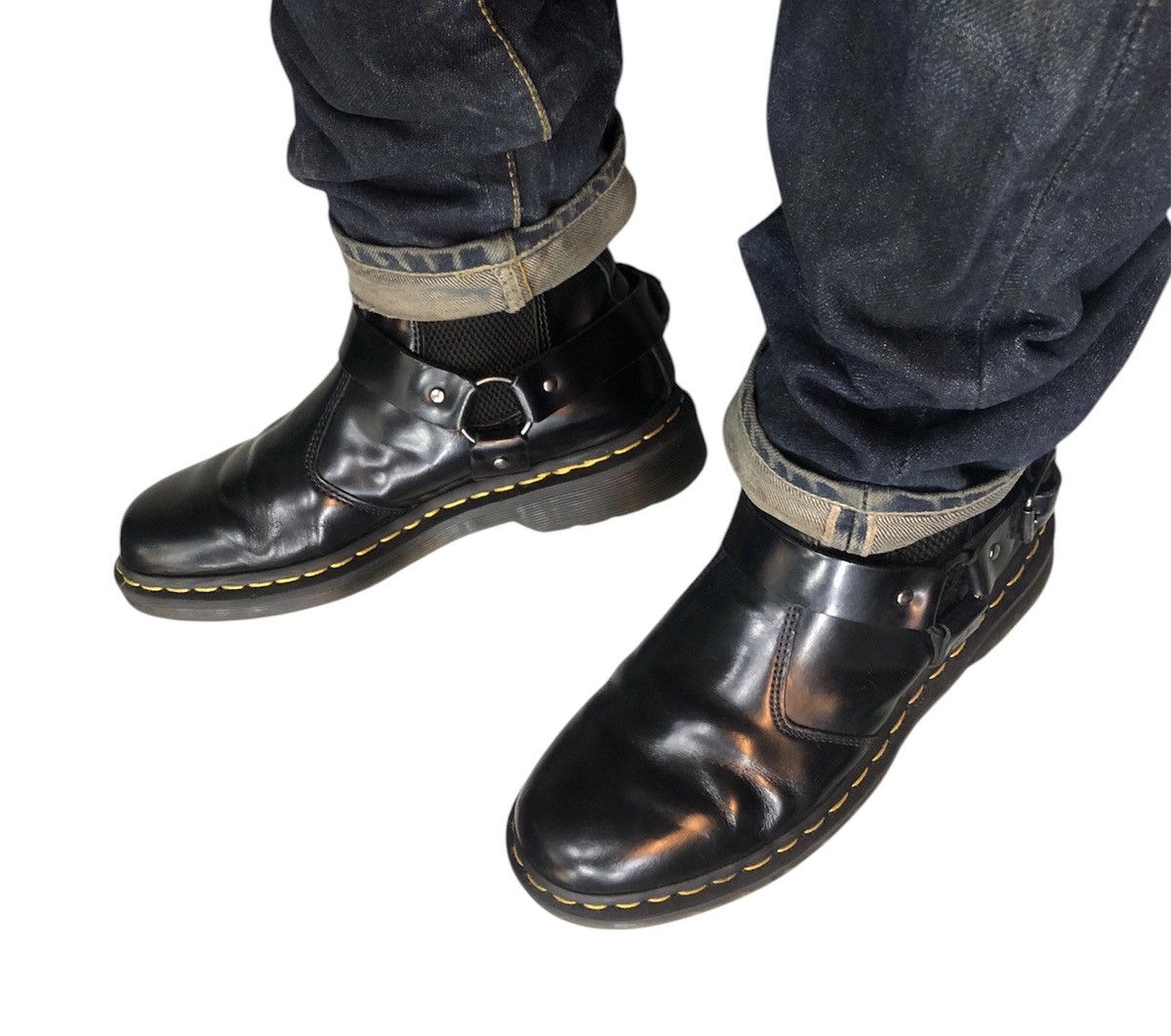 Dr. Martens × Vintage Vintage Dr.Martens Boots Leather Shoes Unisex Uk8/Us9 Size US 8 / EU 41 - 25 Thumbnail