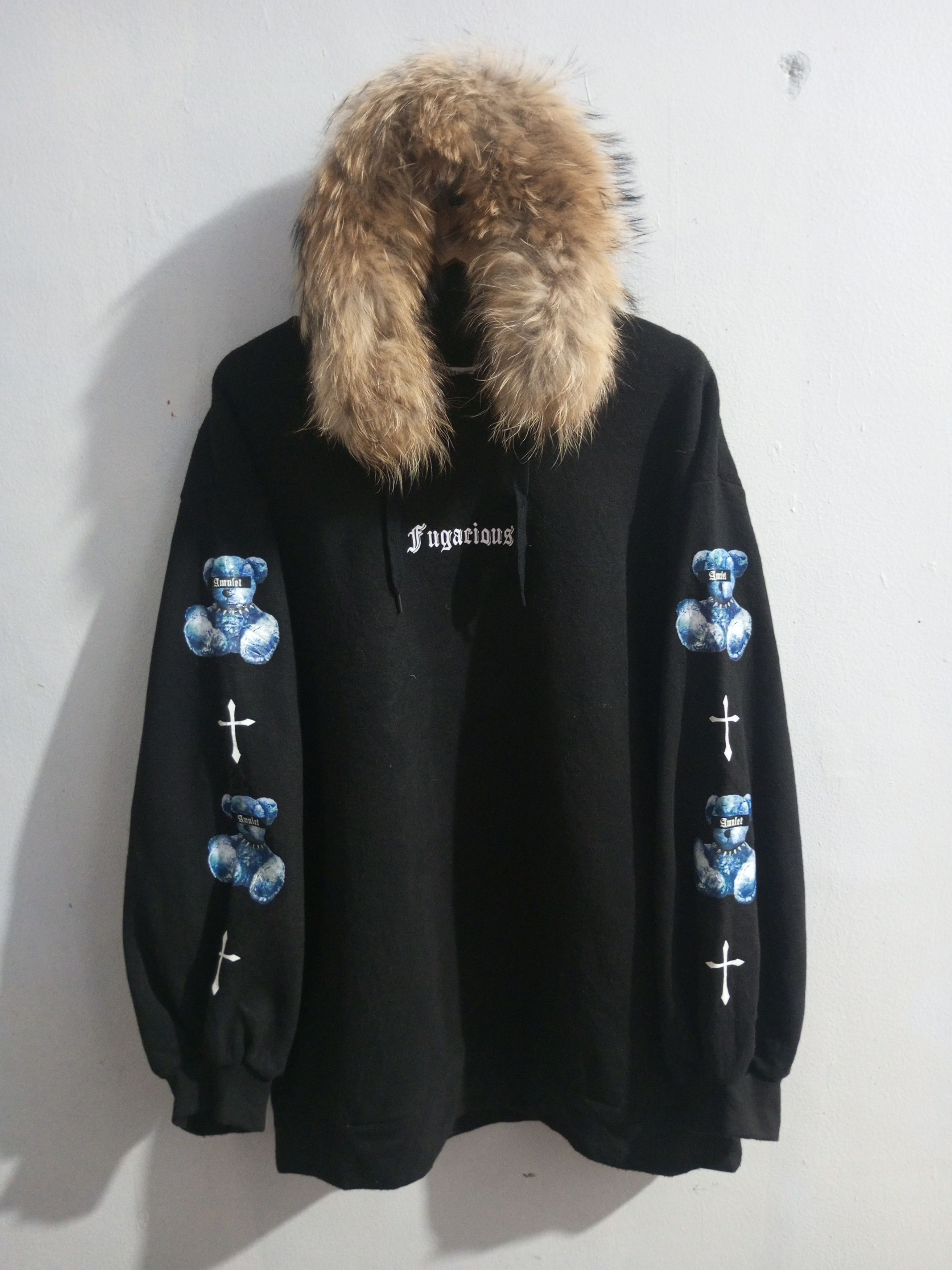 Japanese Brand Soundless era fur hoodie Geaksx | Grailed