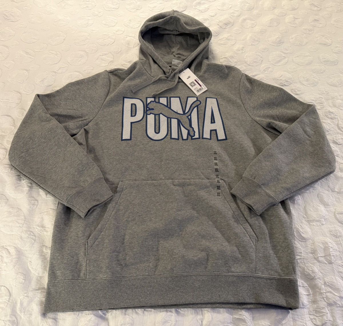 Puma Puma Essentials Overlap Hoodie Long Sleeve Pullover Logo NWT Size US XXL / EU 58 / 5 - 1 Thumbnail