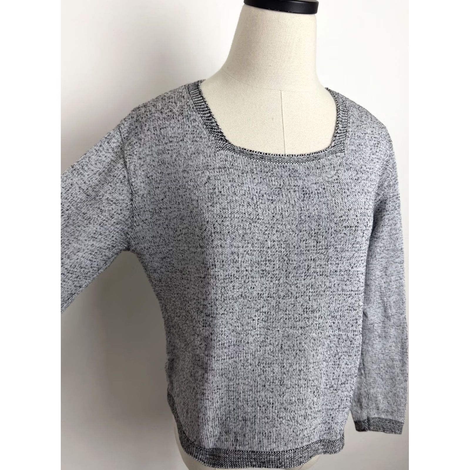 Vintage VINTAGE United Knitwear Sweater Shirt Womens Medium White 80s 90s Grunge Retro Pullover Size M / US 6-8 / IT 42-44 - 5 Thumbnail