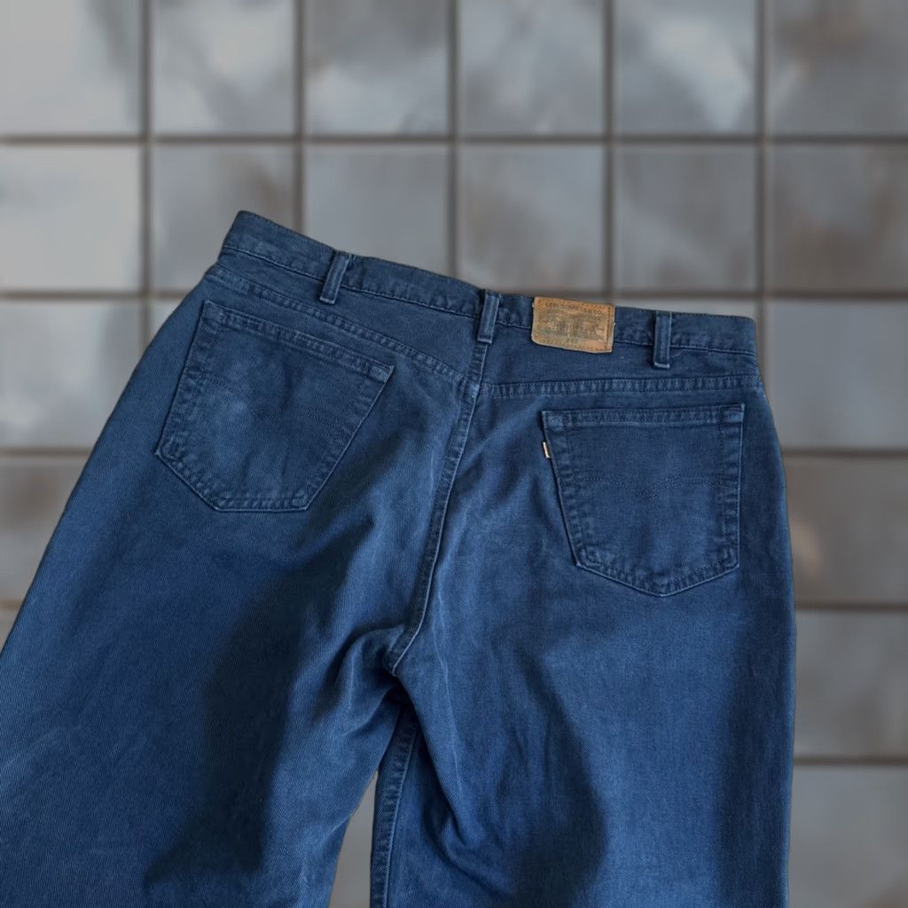 Levi's VINTAGE Levi’s 545 Loose Denim DYED Jeans Men’s 40x30 90s Y2K Blue Denim Jeans Mens Size US 40 / EU 56 - 1 Thumbnail