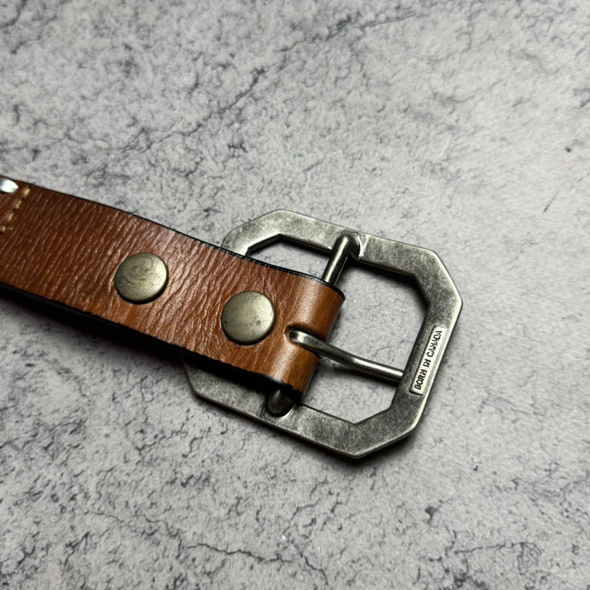 Dsquared2 NEW Rare DSQUARED2 Vintage Leather Belt Size ONE SIZE - 14 Thumbnail