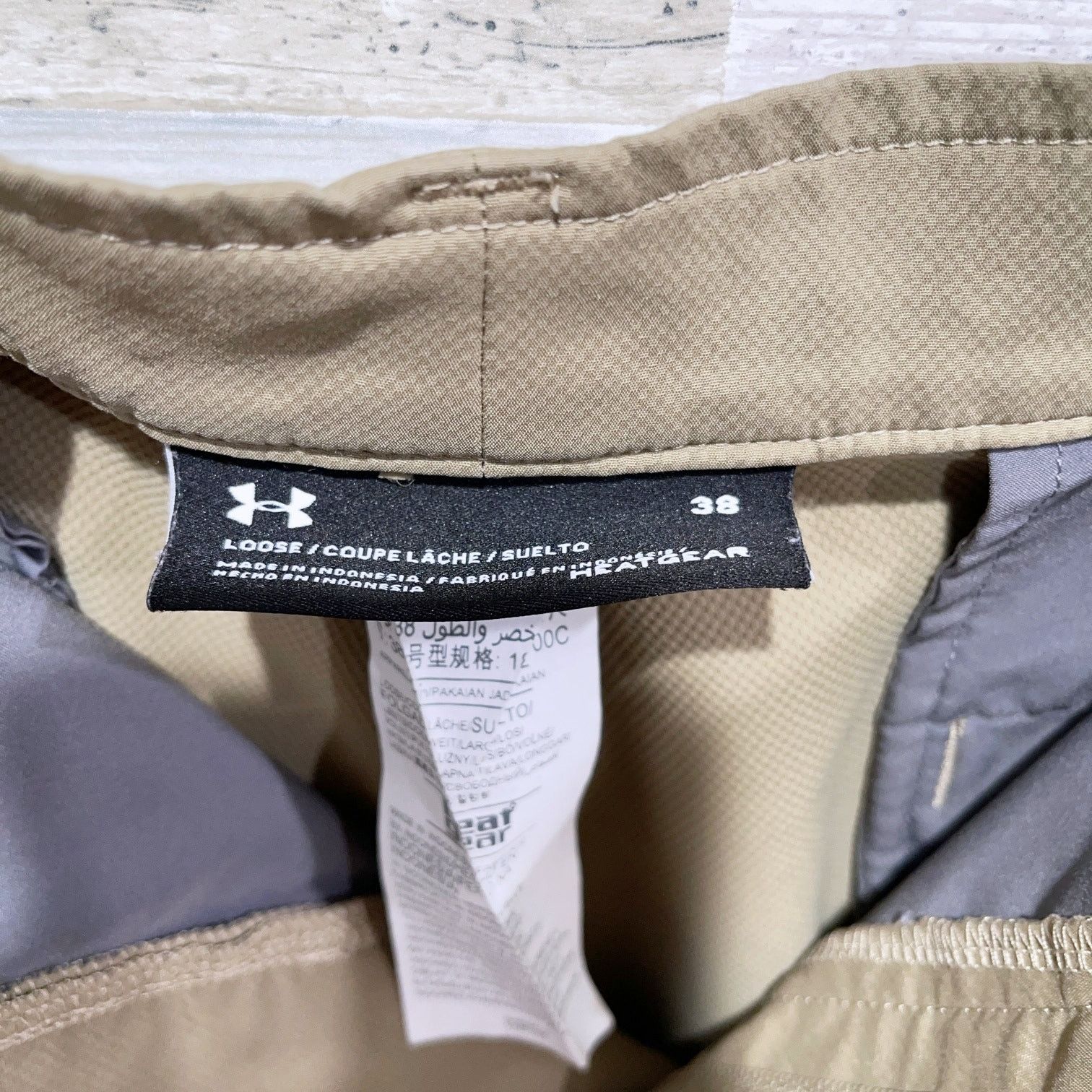 Under Armour Under Armour Leaderboard Golf Shorts Tan HeatGear Mens 38 Size US 38 / EU 54 - 5 Thumbnail