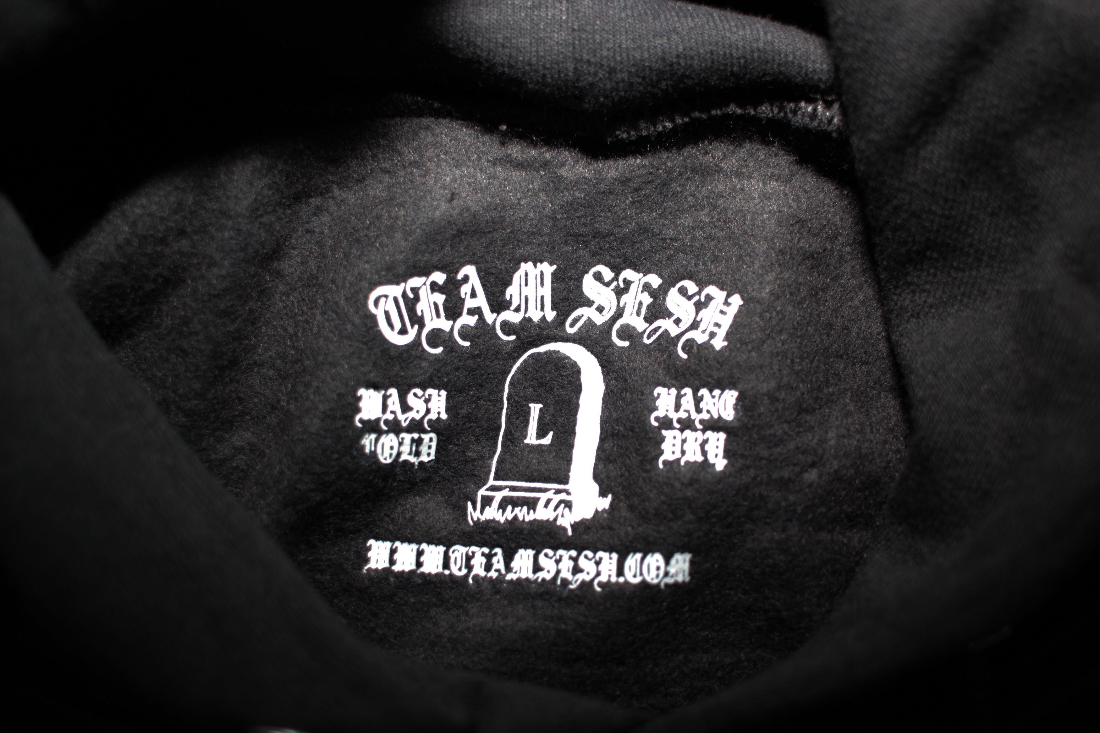 Bones × TeamSESH TeamSESH - "SeshSkull" Hooded Sweatshirt Size US L / EU 52-54 / 3 - 6 Thumbnail