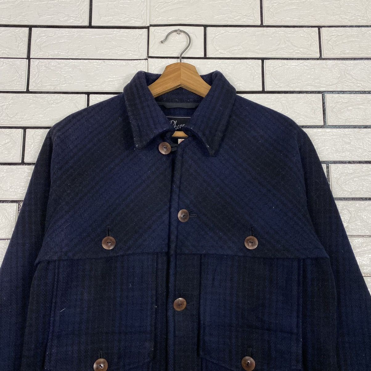 Pherrow's 🔥VINTAGE WOOL MACKINAW JACKET TARTAN DESIGN PHERROW’S Size US S / EU 44-46 / 1 - 3 Thumbnail