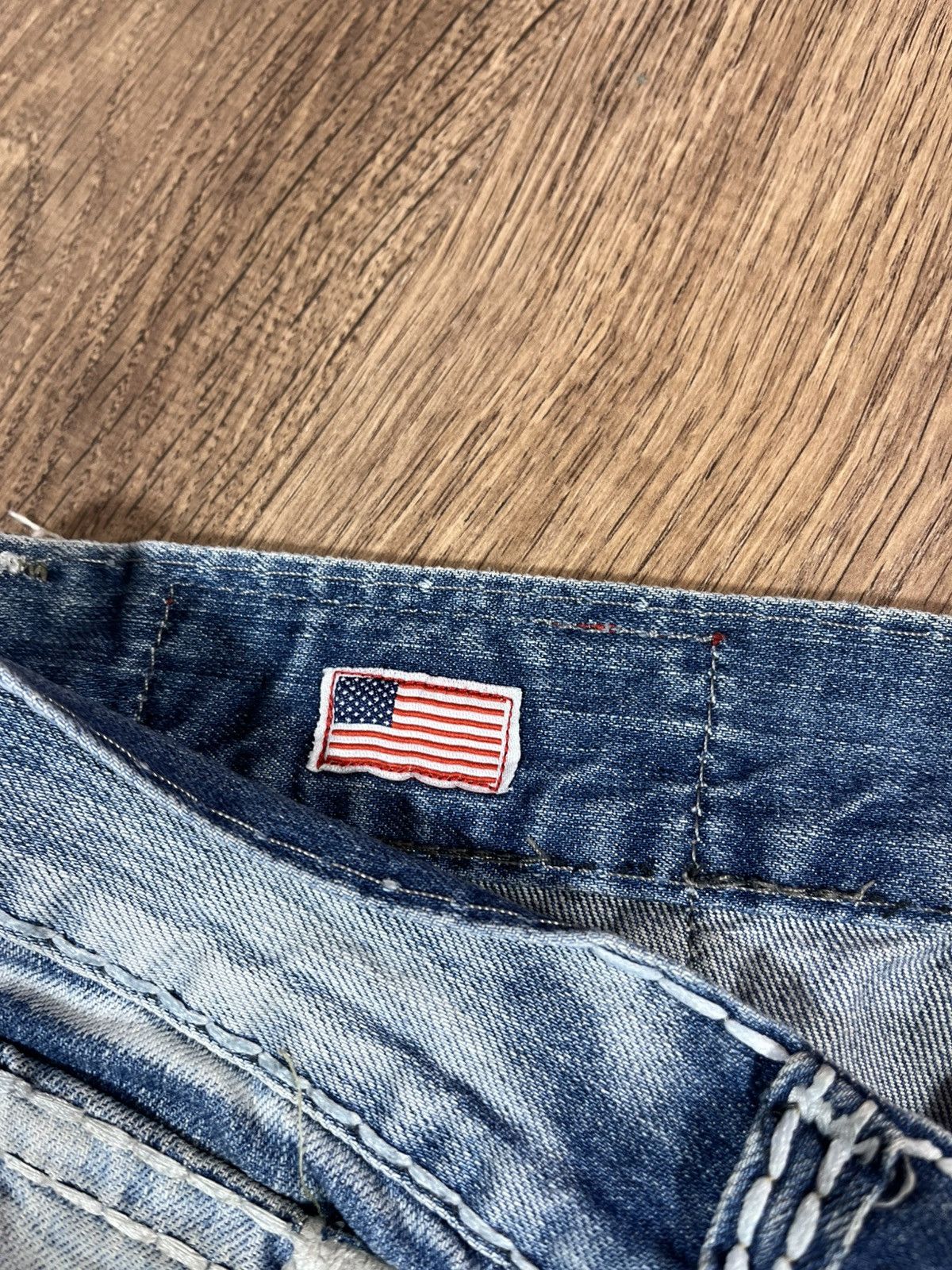 True Religion True Religion Straight Rare Denim Pants Jeans👖 Size US 34 / EU 50 - 9 Thumbnail