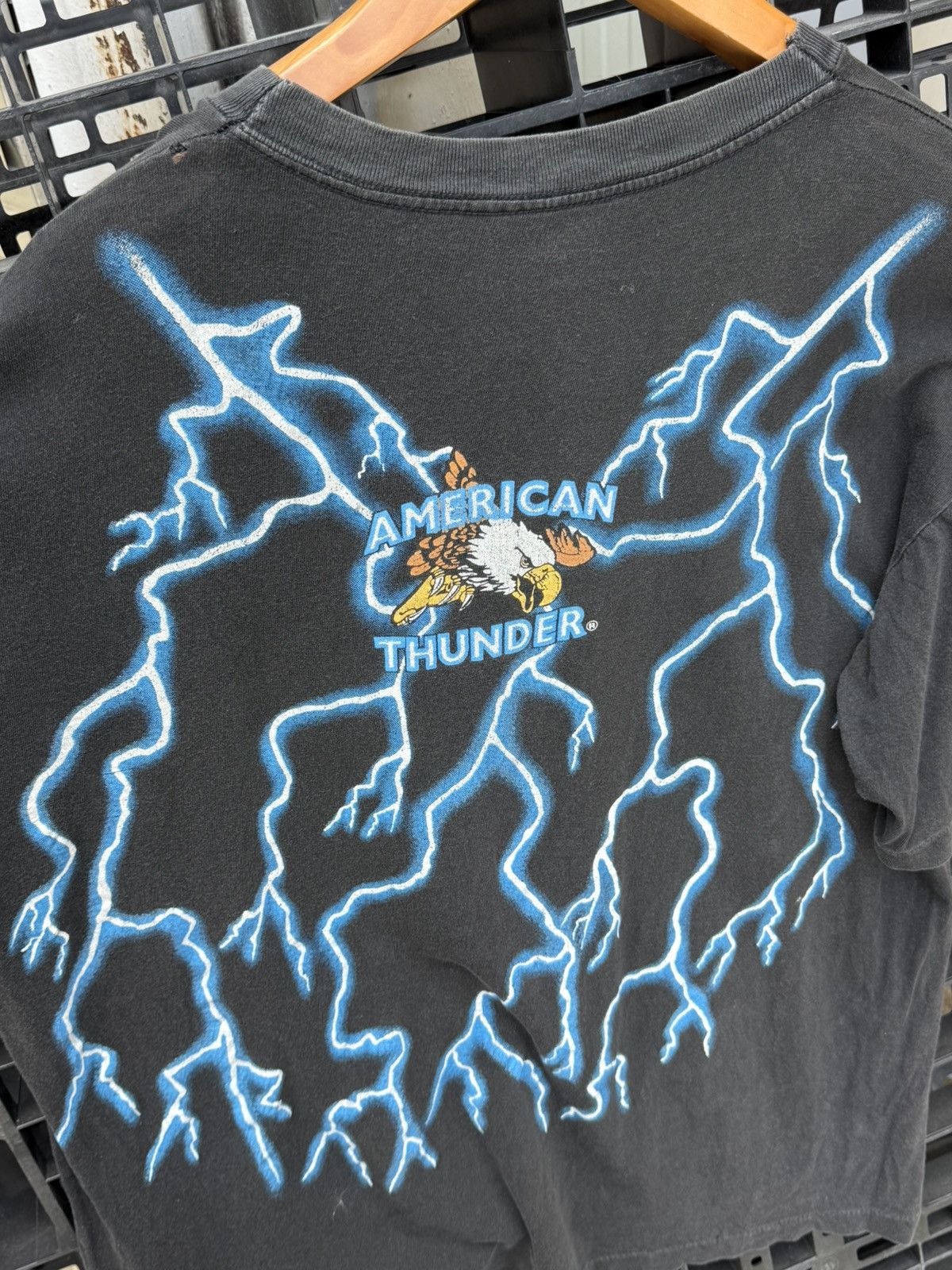 Vintage 💥Vintage American thunder ass kickin’ home grown 90s T-shirt Size US XL / EU 56 / 4 - 4 Thumbnail