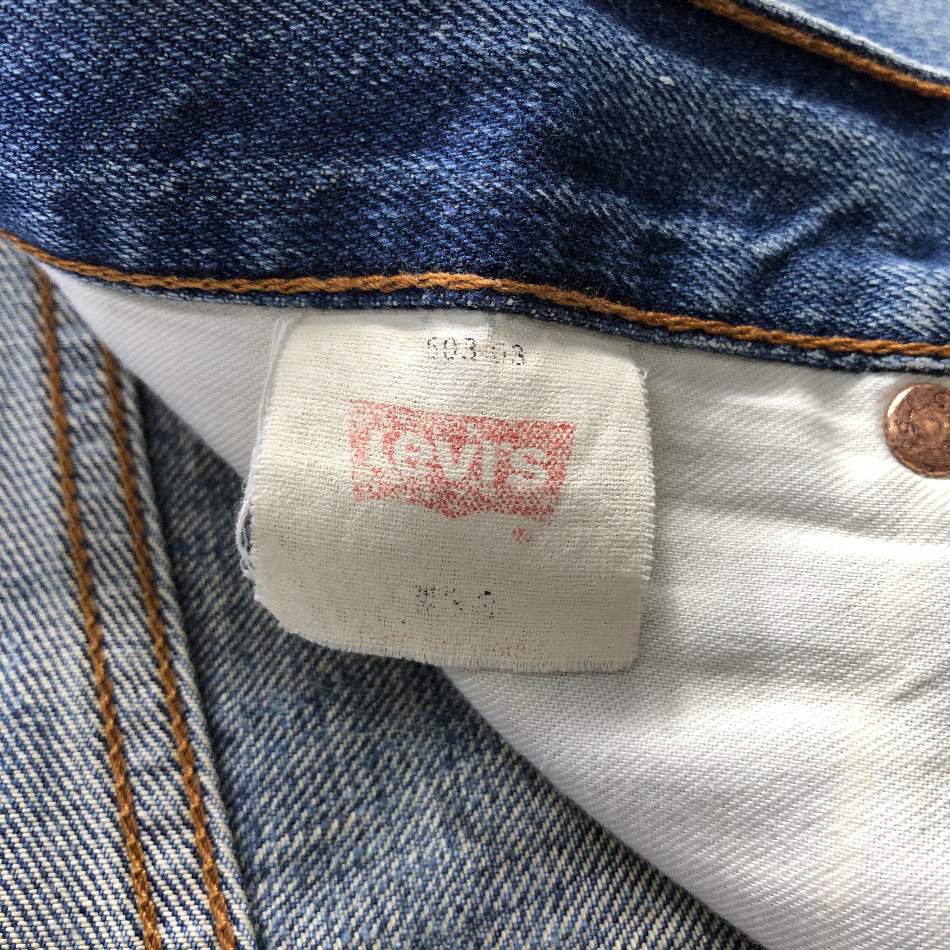 Levi's × Vintage Vintage 90s Levis 503 Jeans-JM2727 Size US 33 - 15 Thumbnail