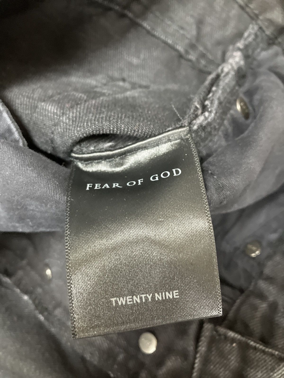 Fear of God Fear of God Fourth Collection Black Skinny Jeans