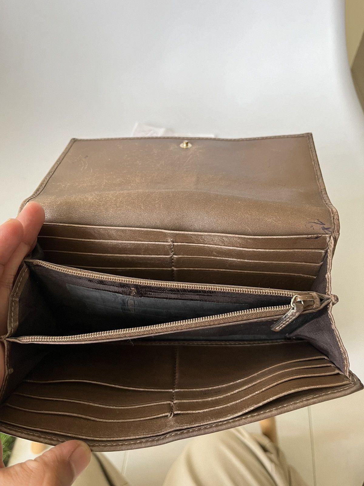 Gucci Gucci Micro Guccissima Leather Wallet Size ONE SIZE - 18 Thumbnail