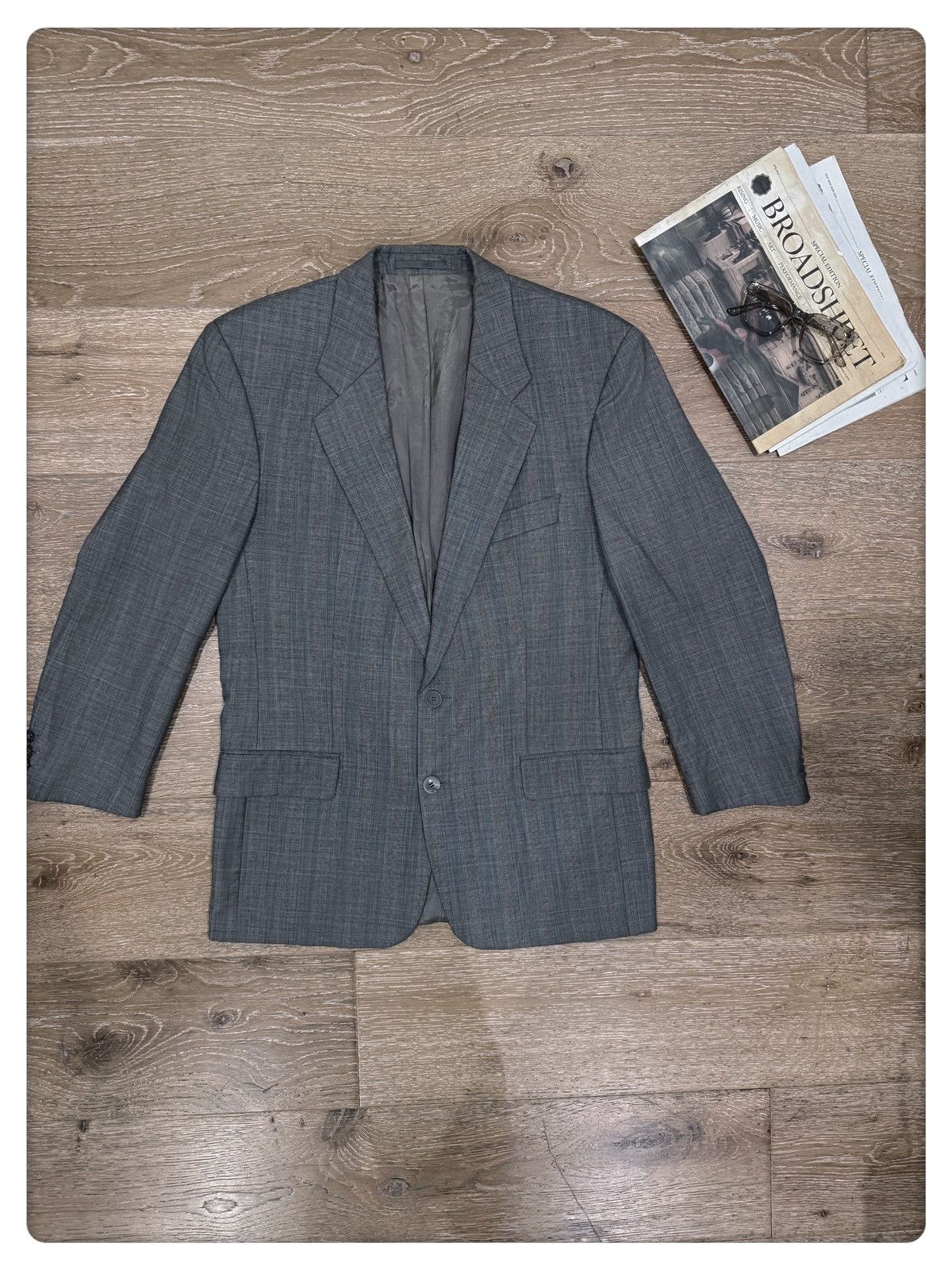 Hugo Boss Vintage Hugo Boss single-breasted blazer Size 46S - 1 Thumbnail