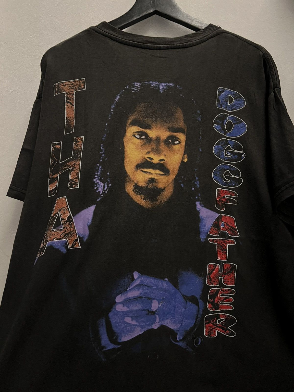 Vintage Vintage Snoop Doggy Dogg Tha Doggfather Bay Club Rap shirt Size US XXL / EU 58 / 5 - 7 Thumbnail