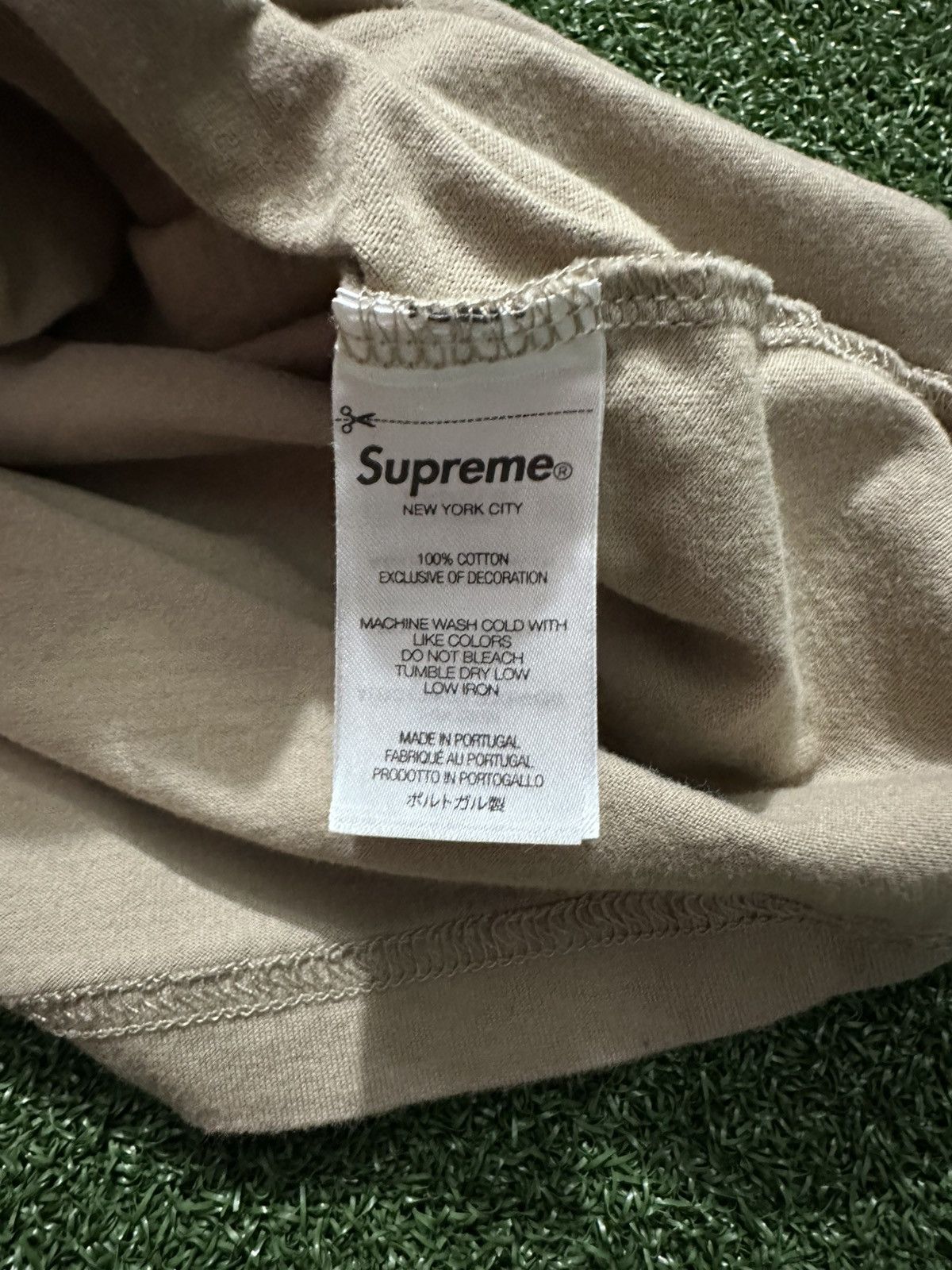 Supreme Supreme Intarsia Label Short Sleeve Tee Size US M / EU 48-50 / 2 - 5 Thumbnail