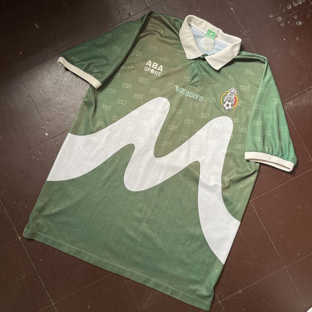 1994/5 ABA SPORT MEXICO SOCCER JERSEY man united sb total 90