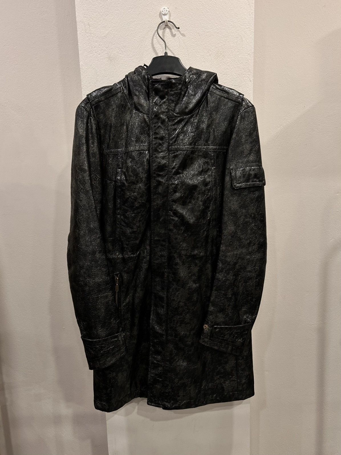 Tornado Mart Tornado Mart Leather Coat Size US M / EU 48-50 / 2 - 1 Thumbnail