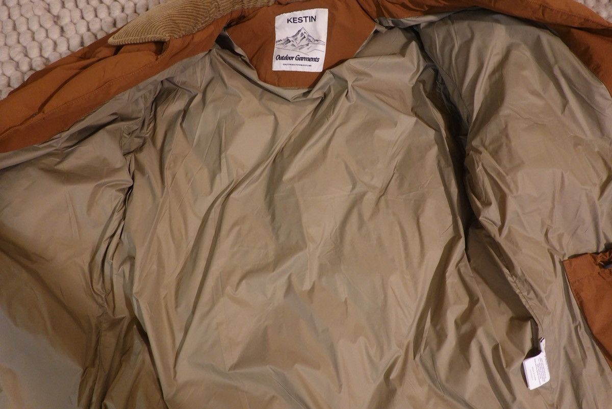 KESTIN Dunbar Tobacco Brown Size Mens Small Padded Down Jacket Size US S / EU 44-46 / 1 - 13 Thumbnail