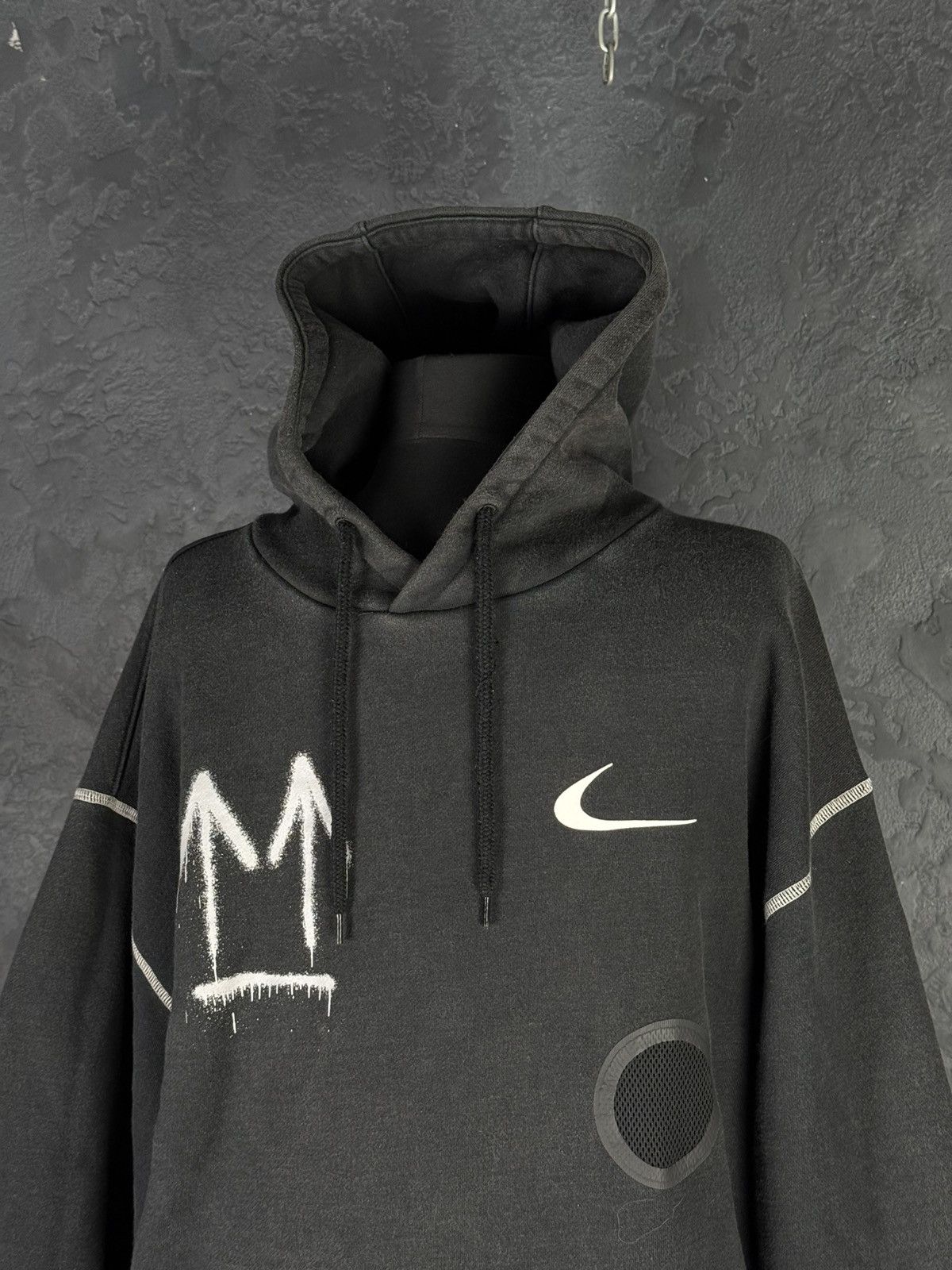 Nike × Off-White NIKE x OFF-WHITE SS20 Black NRG Hoodie Virgil Abloh Size US M / EU 48-50 / 2 - 8 Thumbnail