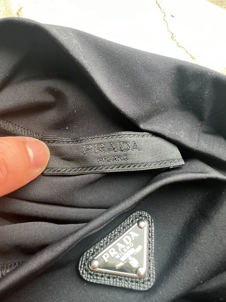 Prada Prada Triangle logo, high-necked bottom, tights, long slee Size US M / EU 48-50 / 2 - 2 Thumbnail