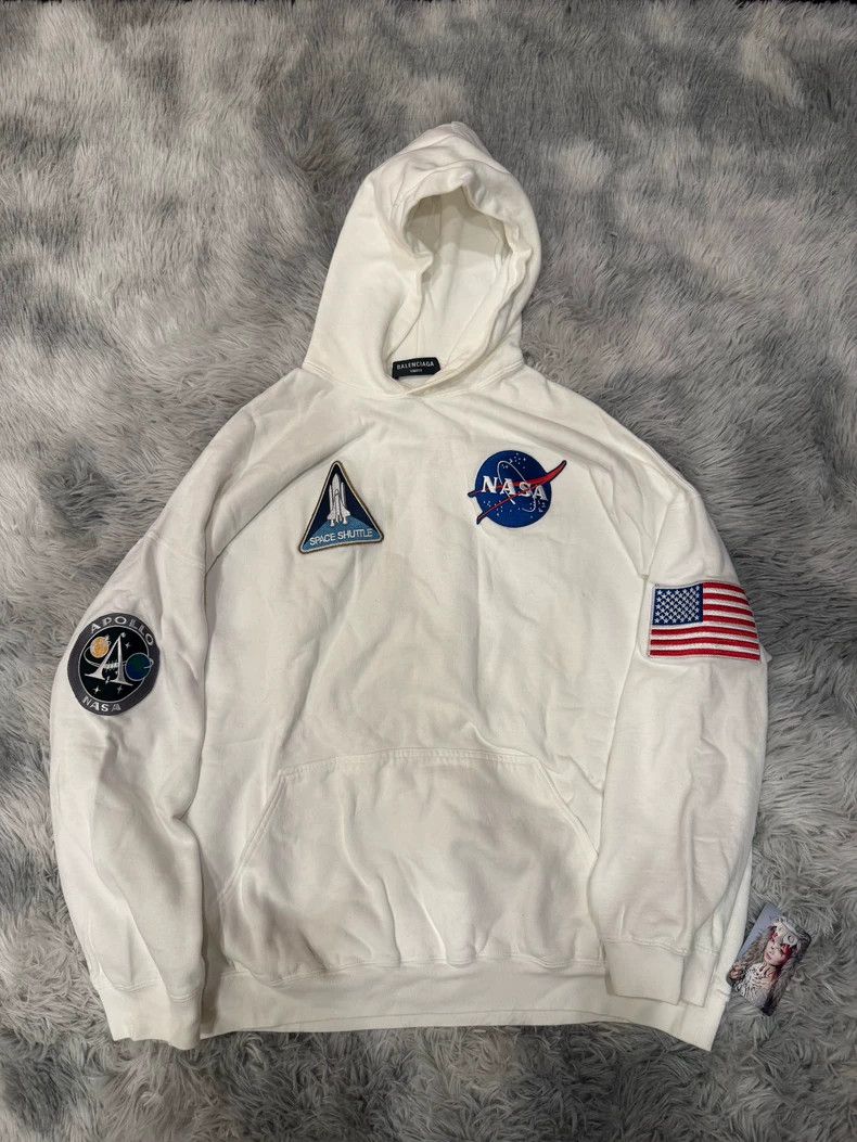 Balenciaga Balenciaga Paris世家 NASA Joint Name Patchwork Em