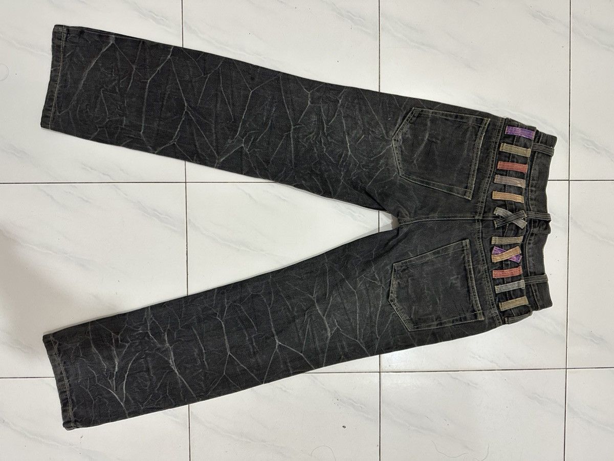 Japanese Brand VTG Distress Nylaus Double Waist Like Undercover Pants Size US 34 / EU 50 - 8 Thumbnail