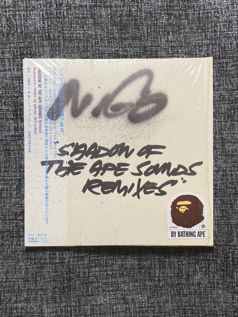 Bape × Nigo 2000 Original Nigo Shadow Of The Ape Sounds Remixes CD Set Size ONE SIZE - 1 Thumbnail
