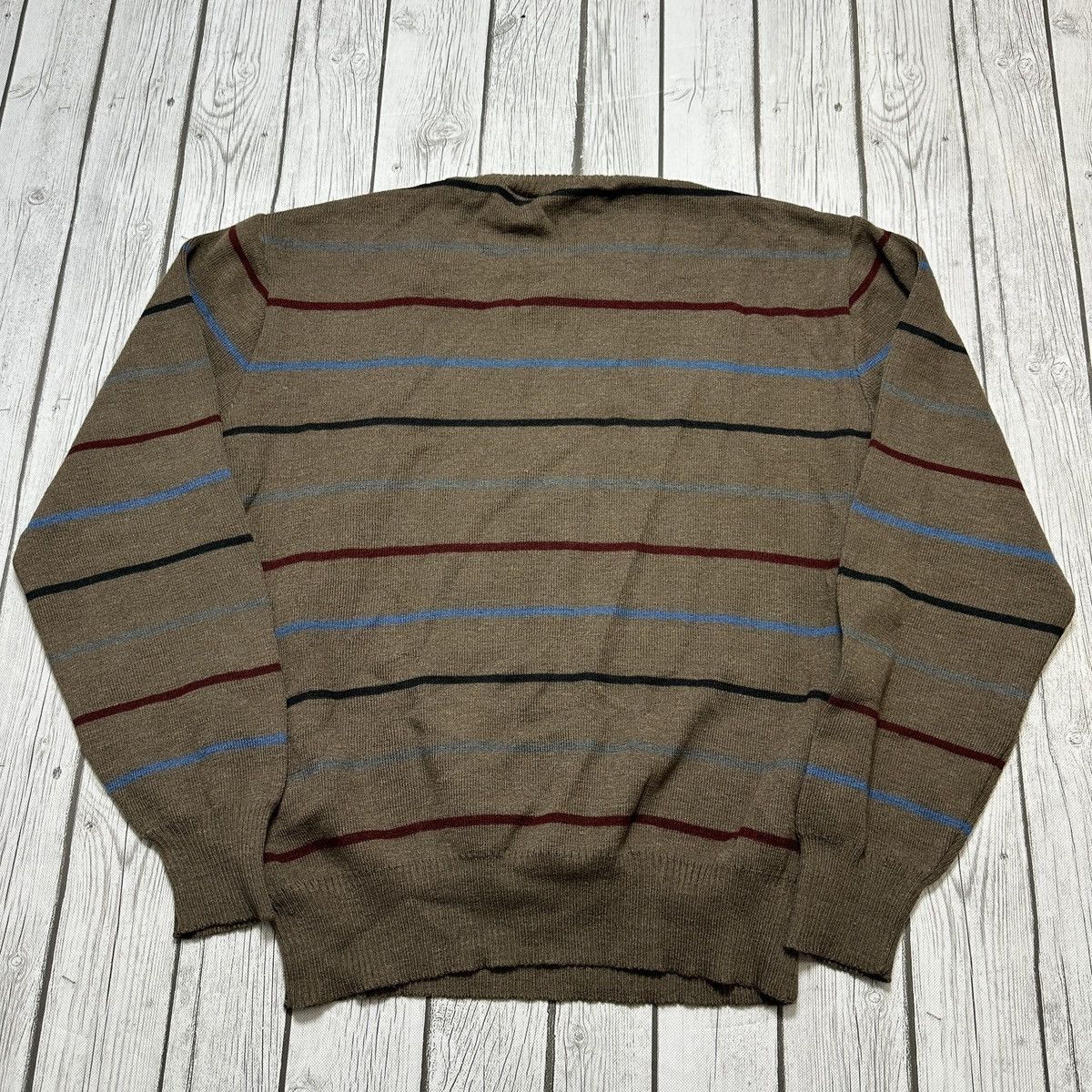 Vintage Vintage Life Trends striped sweater Size US XL / EU 56 / 4 - 2 Thumbnail