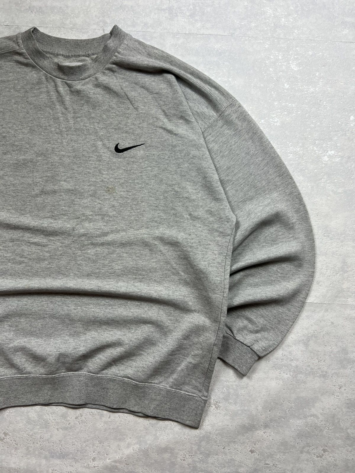Nike 90s Nike Swoosh Vintage Y2K Oversized Retro Blank Sweatshirt Size US XXL / EU 58 / 5 - 3 Thumbnail