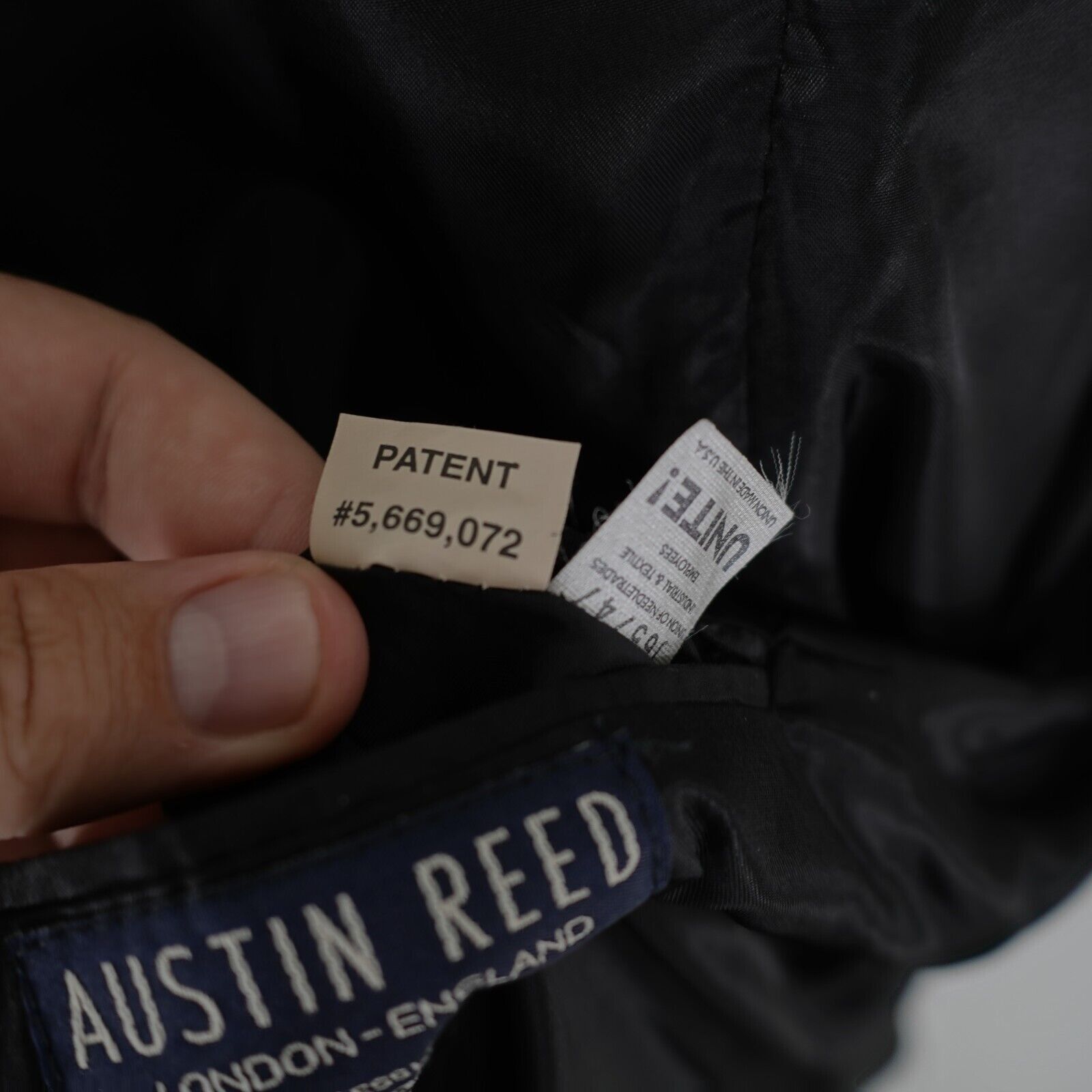 Austin Reed Austin Reed Wool Gray 3 Button Suit Jacket / Blazer 46L Size 46L - 10 Thumbnail
