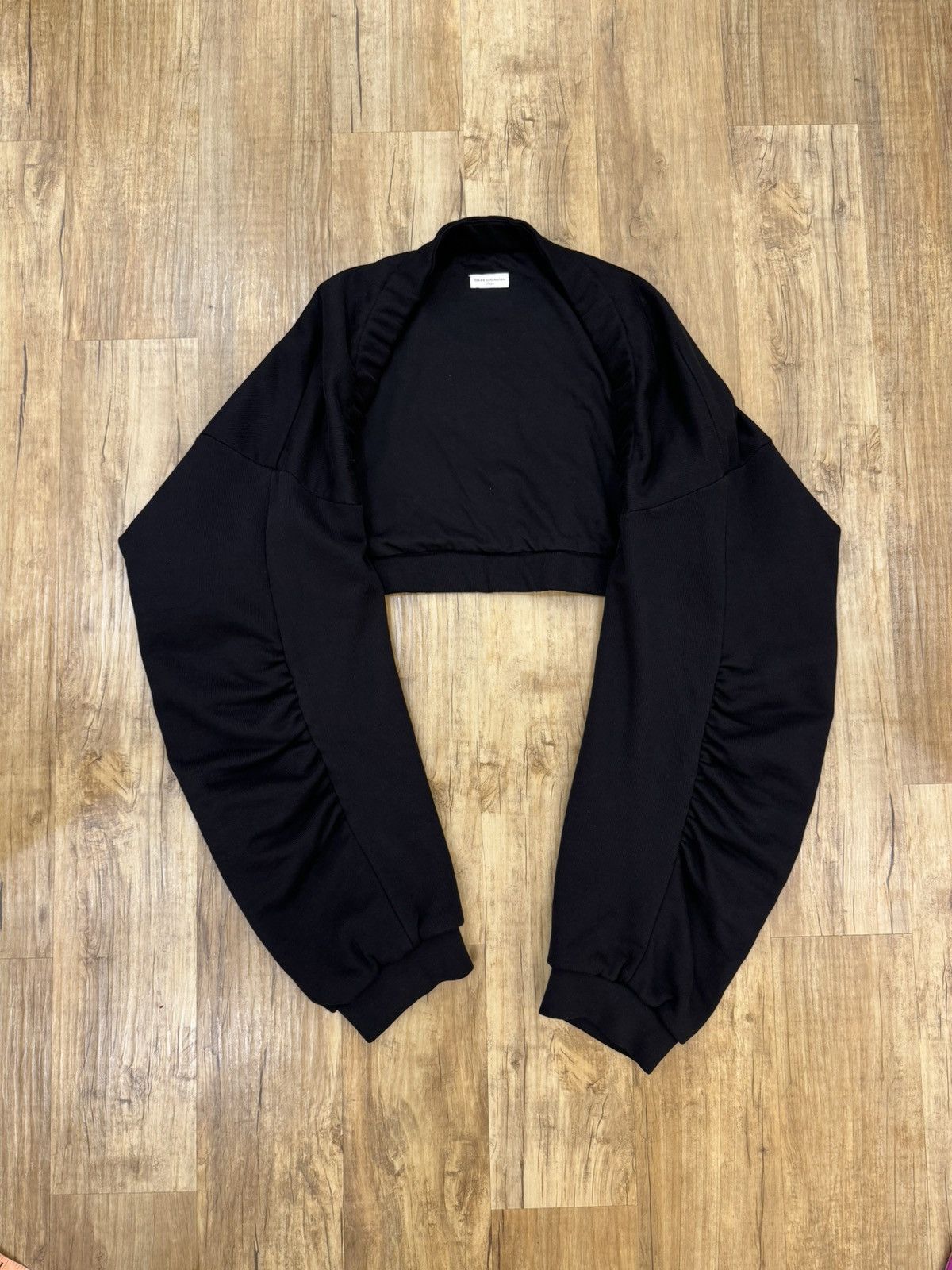image of Dries Van Noten Cloaks in Black, Men's (Size Large)
