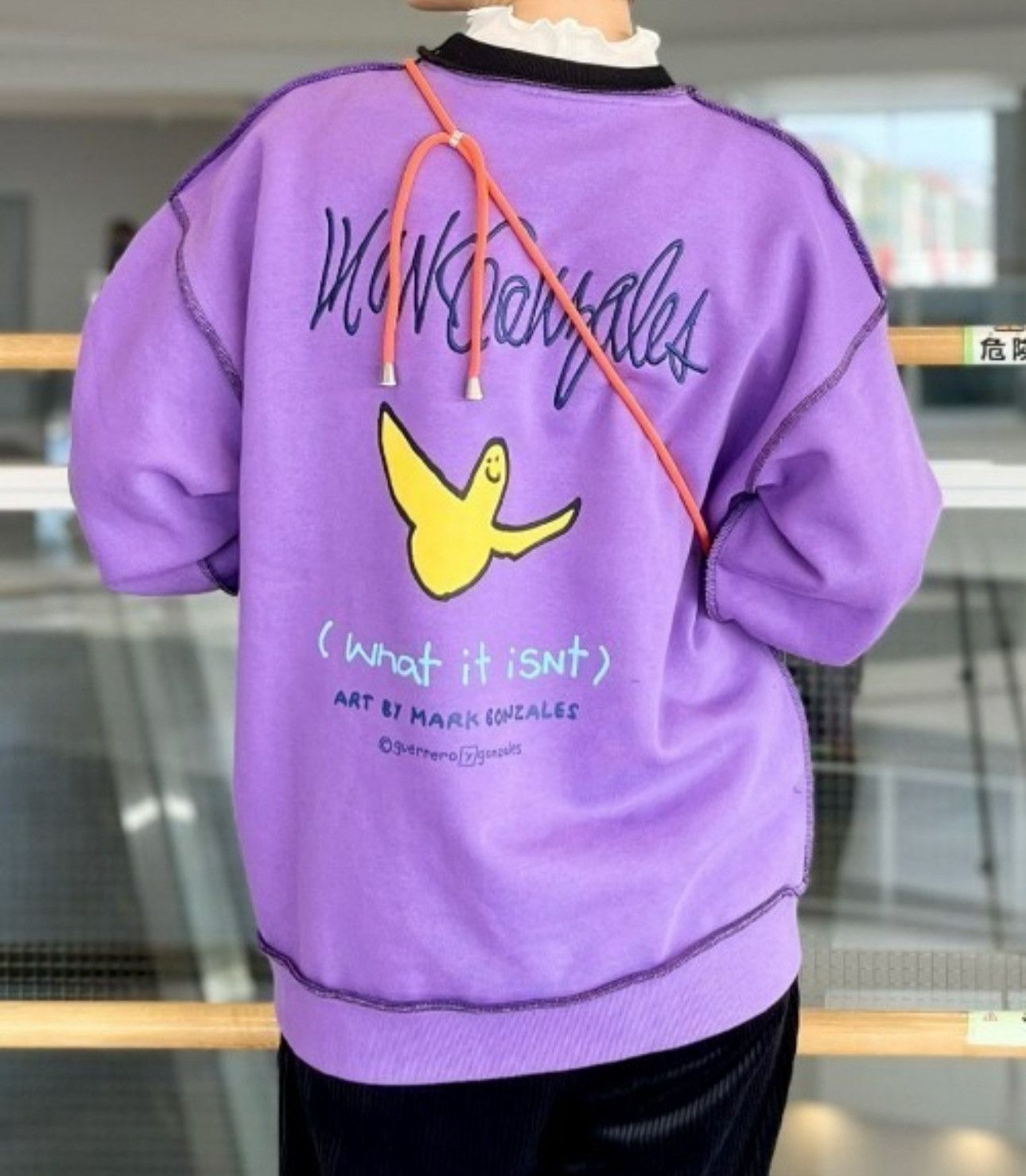 Welcome Skateboards Mark Gonzales sweatshirt Size US XL / EU 56 / 4 - 1 Thumbnail