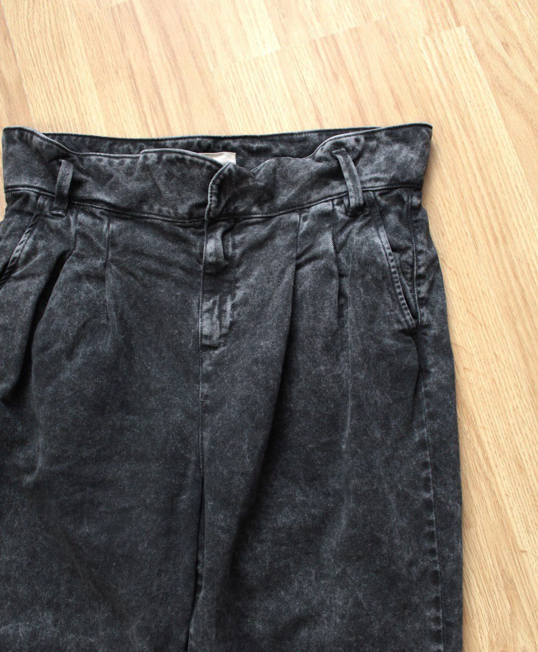 Sezane 🔥 Sezane Paris Austin Trousers Washed Black Jeans Pants Size 28" / US 6 / IT 42 - 5 Thumbnail