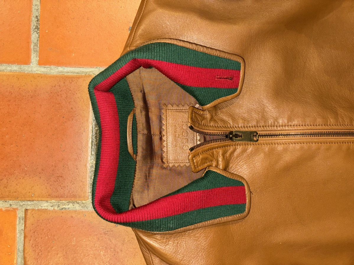 Gucci Gucci leather jacket Size US L / EU 52-54 / 3 - 4 Thumbnail
