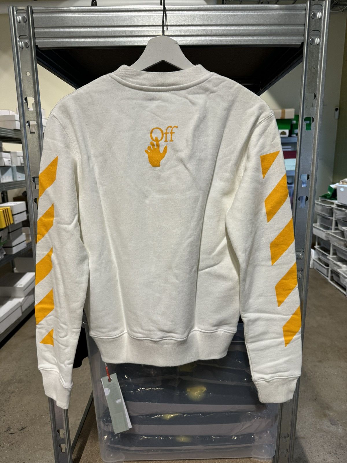 Off-White Off-White Caravaggio Paint Sweatshirt NEW 750$ Size US S / EU 44-46 / 1 - 2 Thumbnail