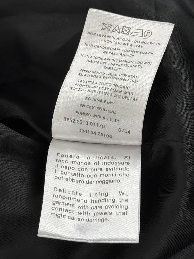 Gucci AW2013 Gucci Black Buttoned Classy Wool Officer Coat Size US M / EU 48-50 / 2 - 15 Thumbnail