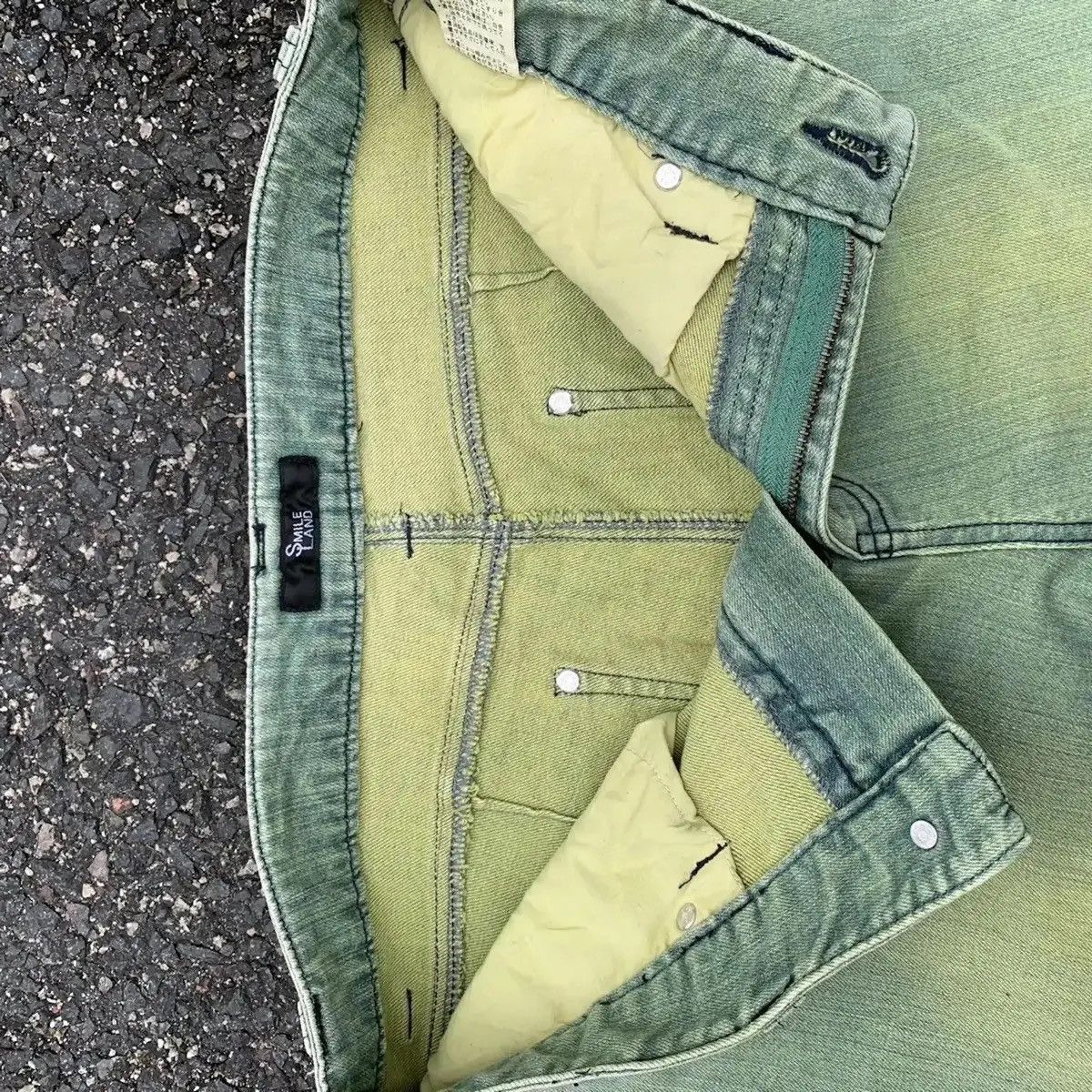 Japanese Brand STEALS 🔥 FLARE/BOOTCUT JAPANESE VTG JEANS SMILE LAND PANTS Size US 30 / EU 46 - 11 Thumbnail