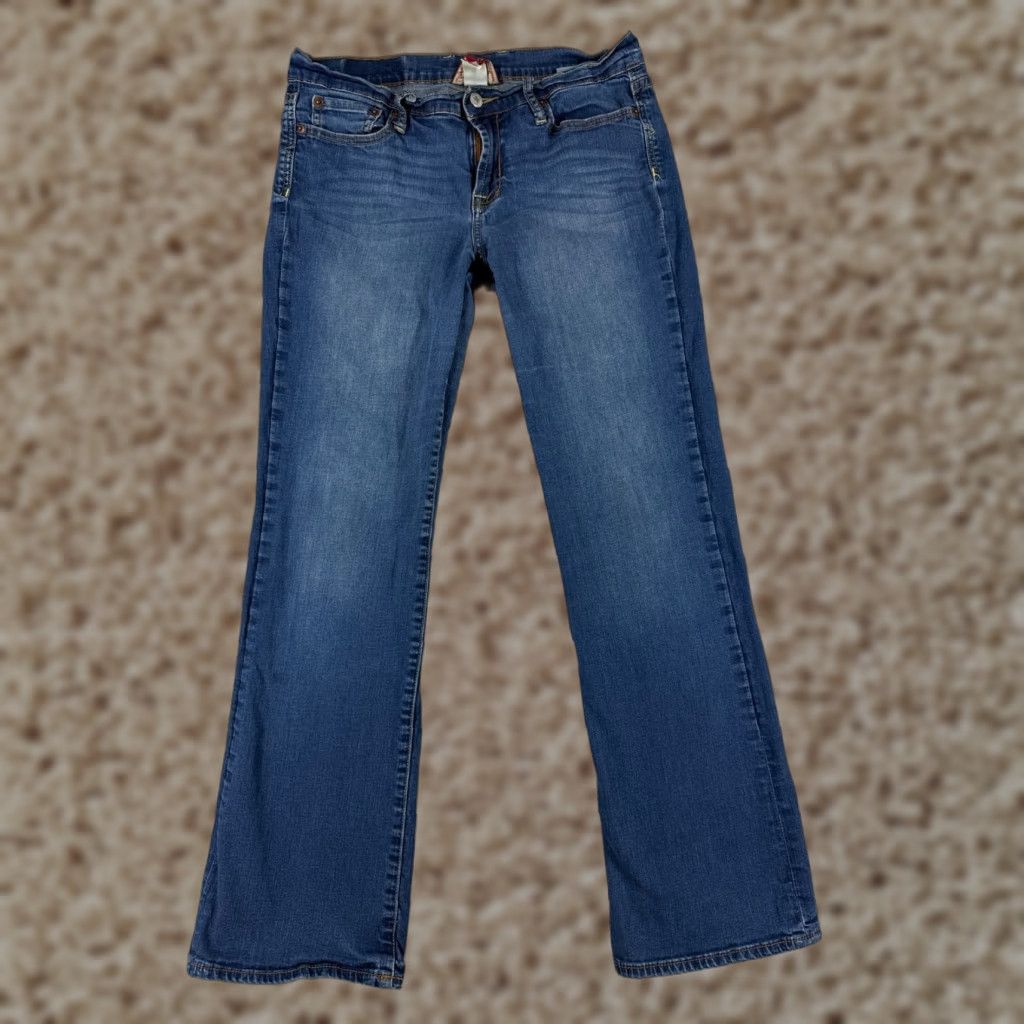 Lucky Brand VINTAGE Lucky Brand Jeans Womens Blue Denim 30x30 Bootcut Low Rise Cotton 10 Regular 5-Pocket Womens Mens? Size 32" / US 10 / IT 46 - 1 Thumbnail