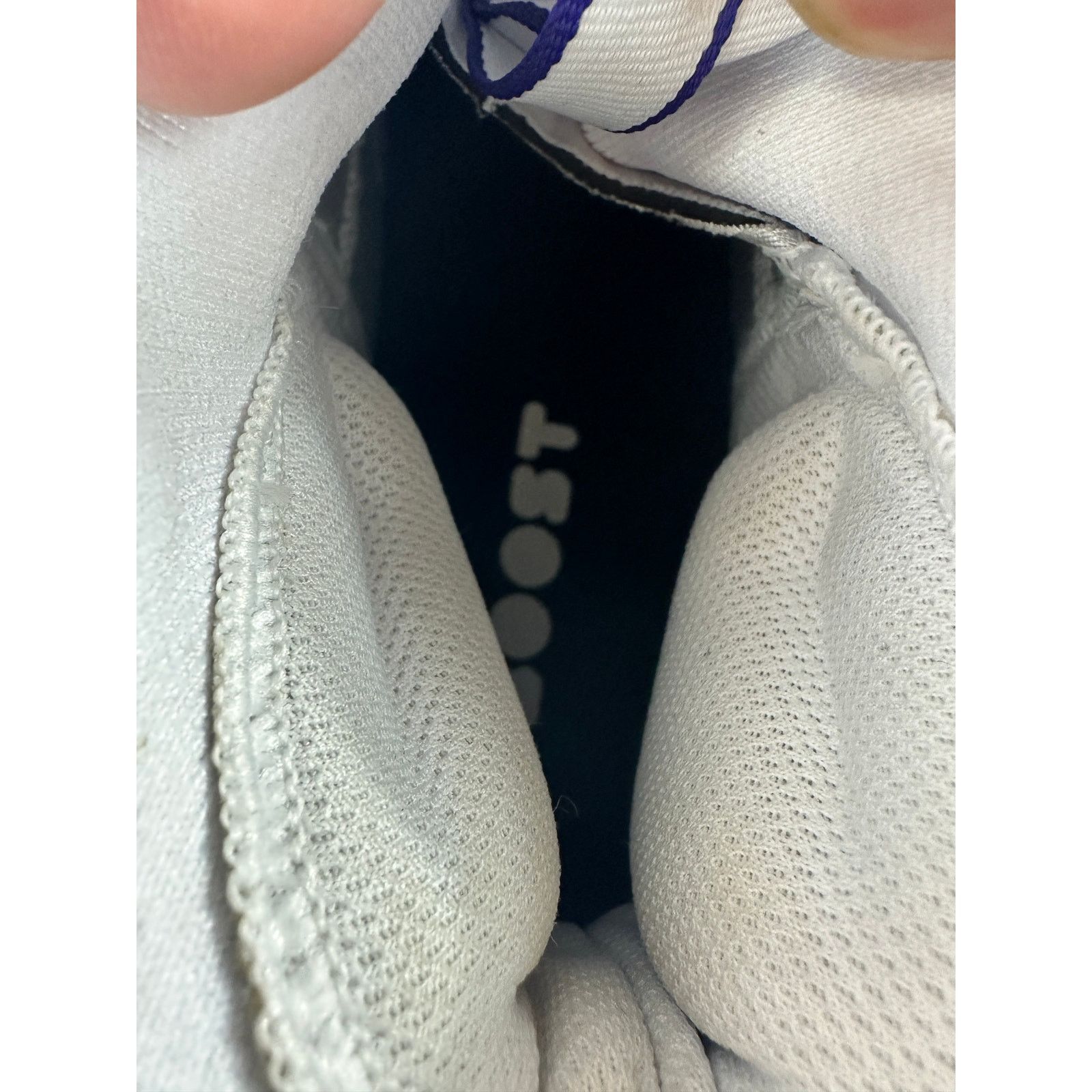 Adidas Adidas Freak Ultra 22 Mens Size 14 White Purple Primeknit Size US 14 / EU 47 - 9 Thumbnail