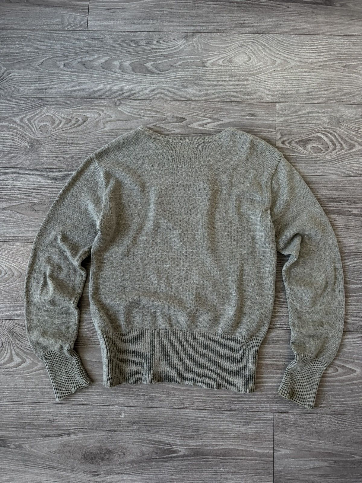 Polo Ralph Lauren Polo Ralph Lauren Grey Luxury Casual Knitted Sweater Size US S / EU 44-46 / 1 - 24 Thumbnail