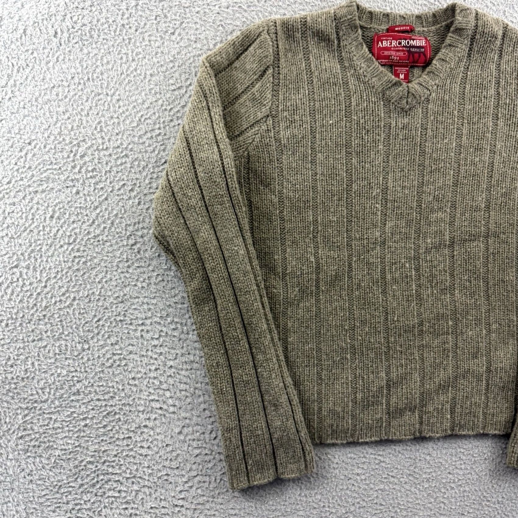 Abercrombie & Fitch VINTAGE Abercrombie & Fitch Sweater Musc le? Wait. Size US M / EU 48-50 / 2 - 4 Thumbnail
