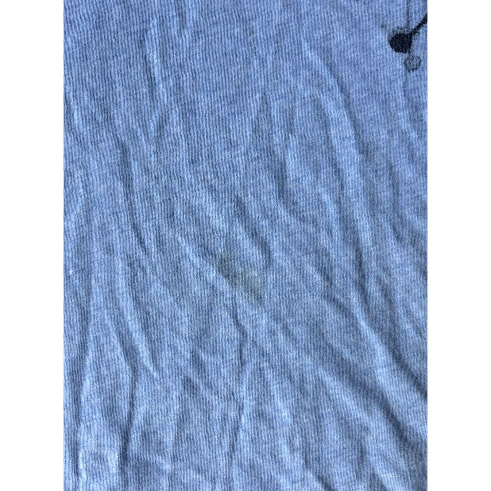 Express VINTAGE Express T-Shirt Skull Grunge Y2K Cyber Men Large Blue Cotton Crew Neck Short Sleeve Size US L / EU 52-54 / 3 - 4 Thumbnail