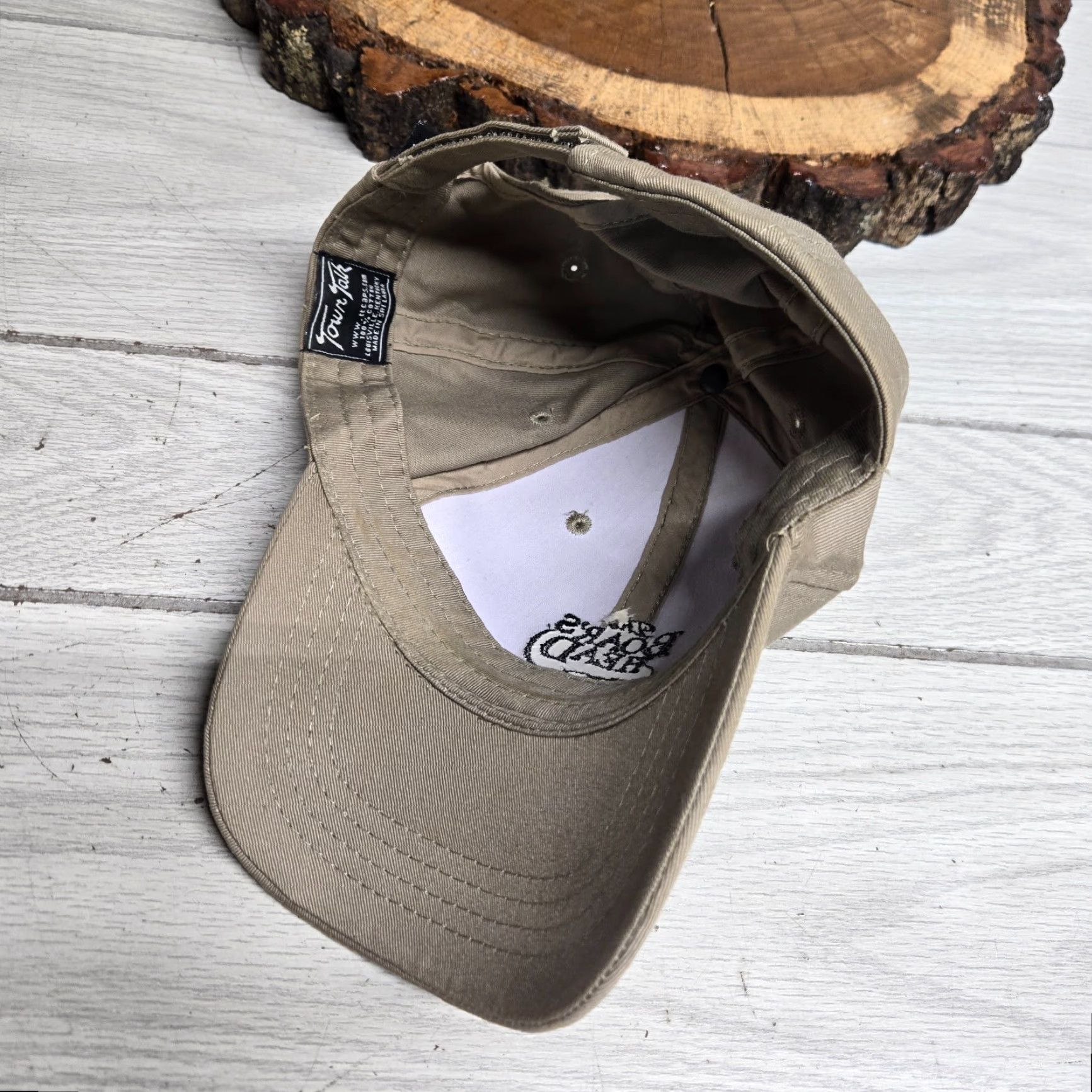 Vintage VINTAGE Boars Head Hat Cap Employee Adjustable One Size Tan Deli Meat Size ONE SIZE - 5 Thumbnail
