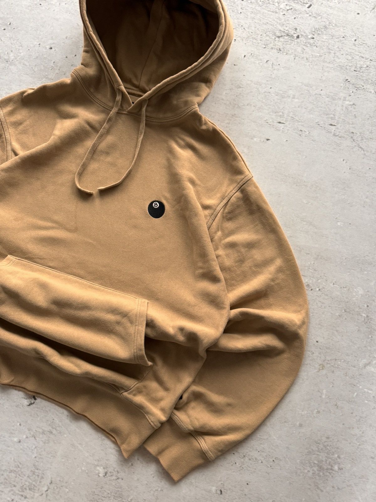 Stussy × Vintage STUSSY 8 BALL CENTER LOGO VINTAGE OVERSIZE HOODIE Size US L / EU 52-54 / 3 - 3 Thumbnail