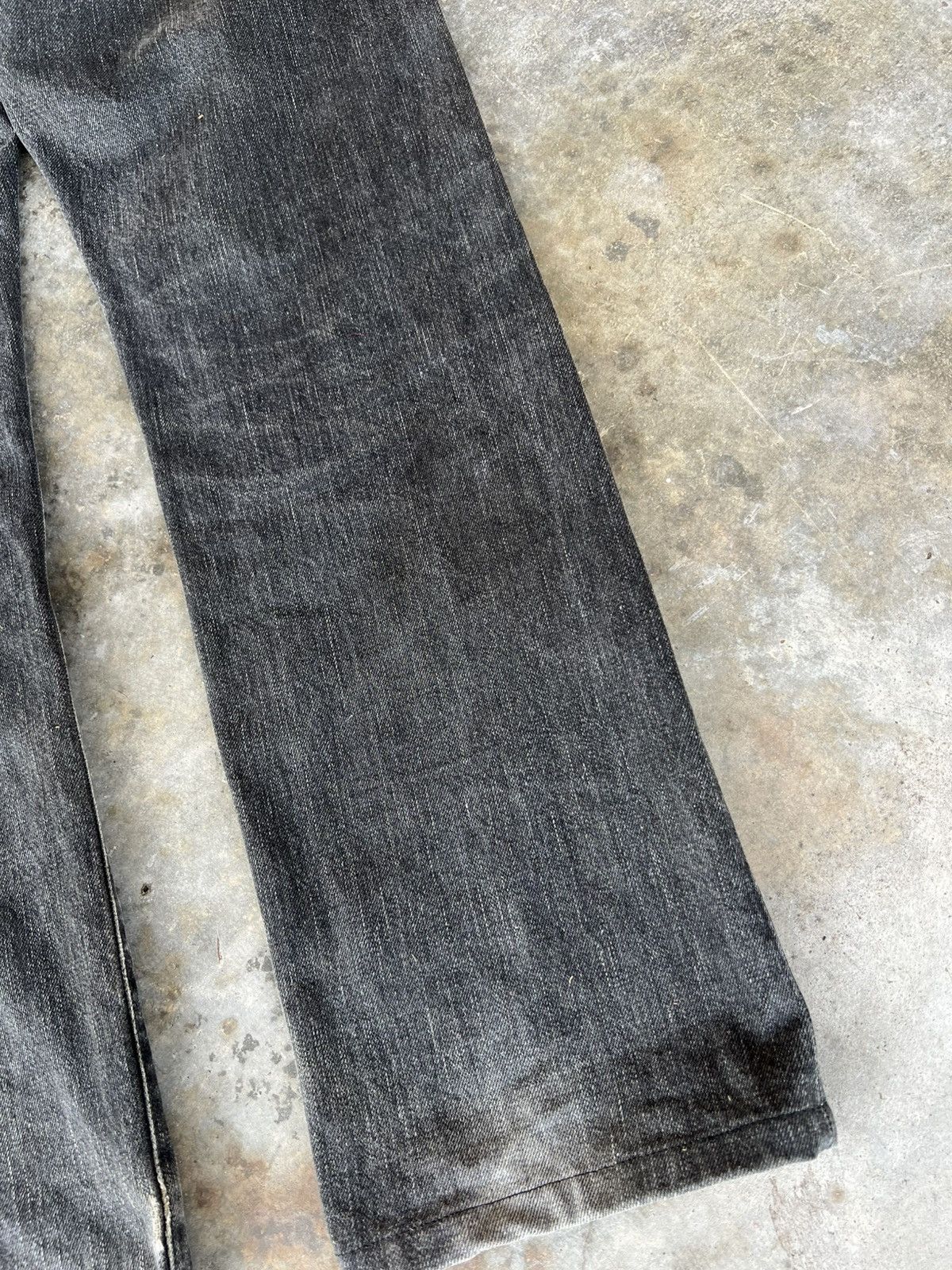 HRMTG × Japanese Brand × Jean HRM DISTRESS PATCHES SELVEDGE JEANS Size US 30 / EU 46 - 15 Thumbnail