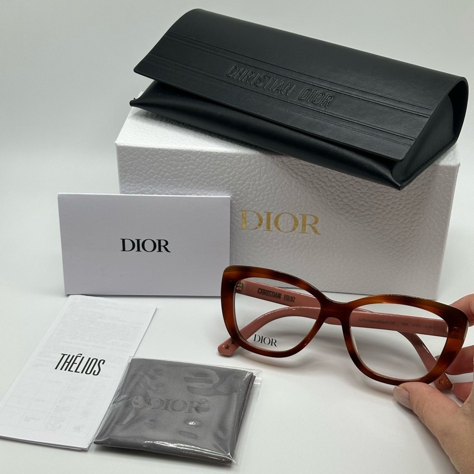 Dior Dior Eyeglasses CD50075I 054 LaParisienneDiorO S21 Size ONE SIZE - 10 Thumbnail