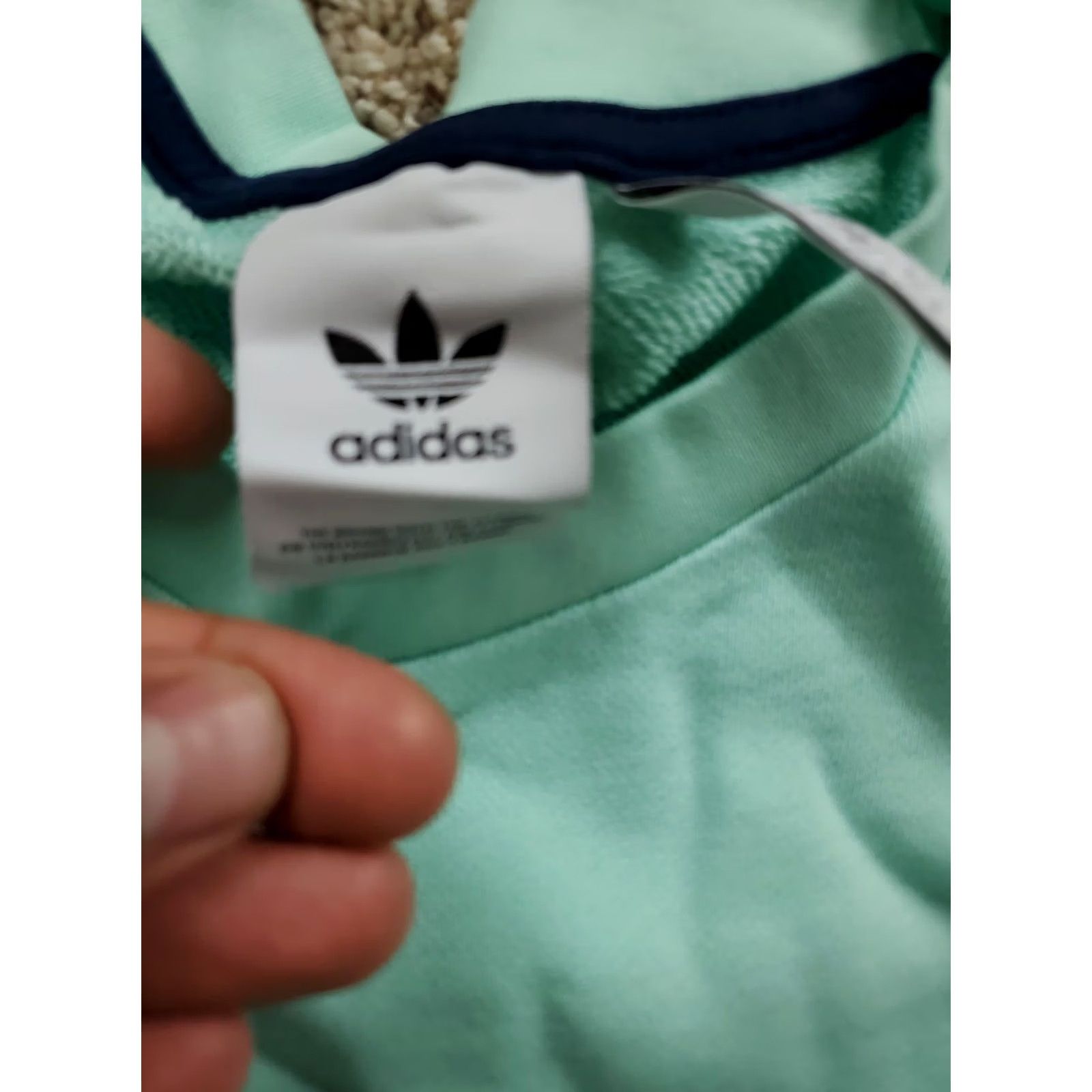 Adidas Adidas Sweatshirt Mens M Teal Blue Crew Neck Graphic Pullover Skateboarding Size US M / EU 48-50 / 2 - 5 Thumbnail